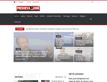 Tablet Screenshot of preshevajone.com